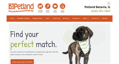 Desktop Screenshot of petlandbatavia.com